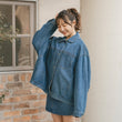 Load image into Gallery viewer, 台形デニムスカート