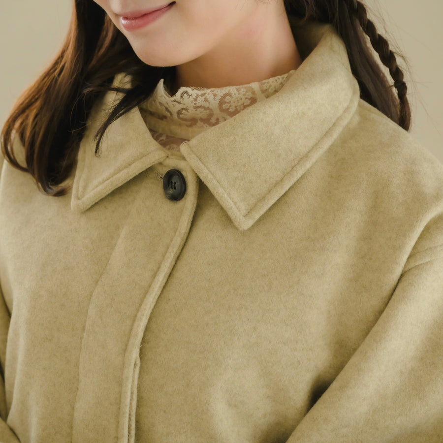 プードルファーカラージャケット