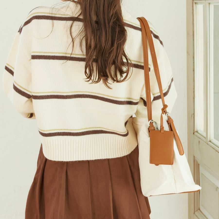 ツートーントートバッグ