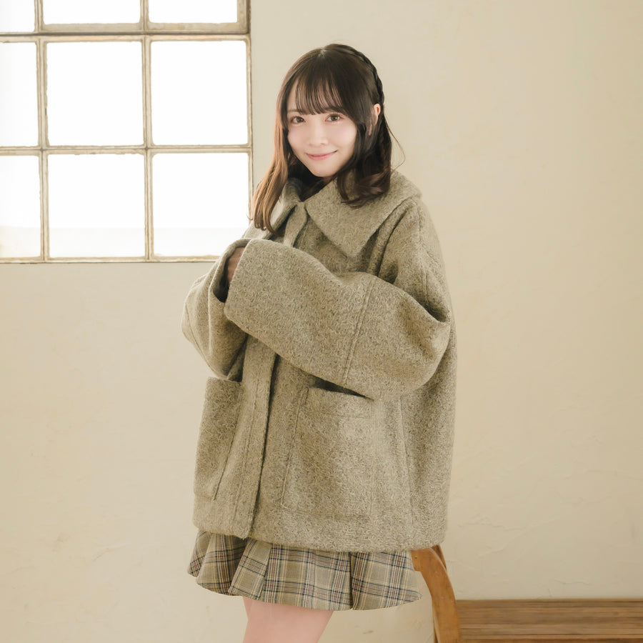 ビックカラーシャギージャケット