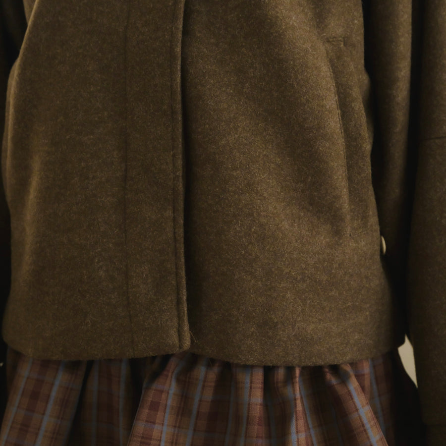 プードルファーカラージャケット