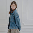 Load image into Gallery viewer, ペプラムデニムジャケット
