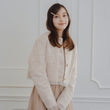 Load image into Gallery viewer, チュールレイヤードツイードジャケット
