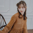 Load image into Gallery viewer, メッシュフリンジカーディガン
