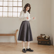 Load image into Gallery viewer, ミディアムフレアスカート
