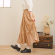 Load image into Gallery viewer, リボンフレアロングスカート
