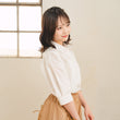 Load image into Gallery viewer, ブロードボリュームブラウス
