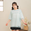 Load image into Gallery viewer, チュールレイヤードTシャツ

