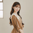 Load image into Gallery viewer, サイドリボンティアードワンピース
