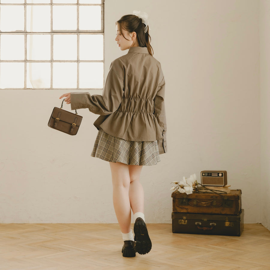 ブロードシャーリングシャツ