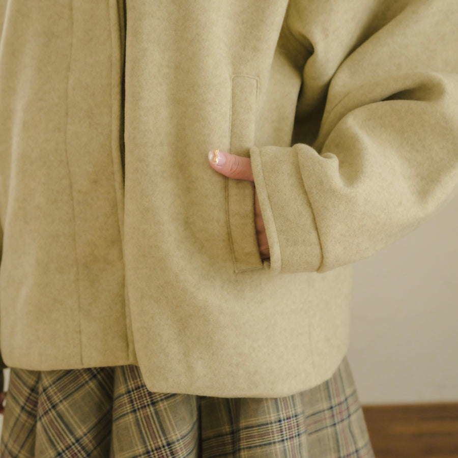 プードルファーカラージャケット