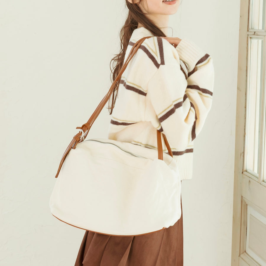 ツートーントートバッグ