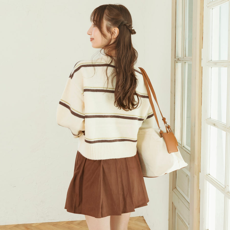 ツートーントートバッグ