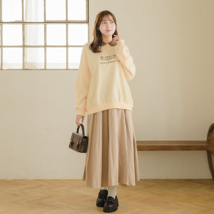 まるえりロゴスウェット