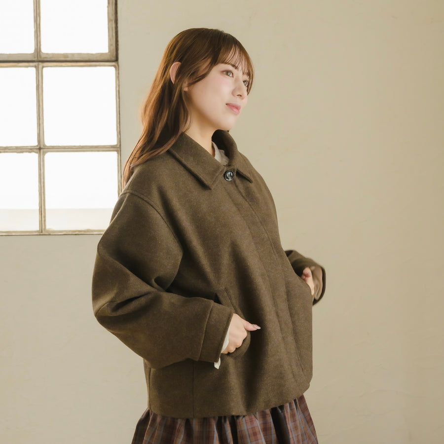 プードルファーカラージャケット