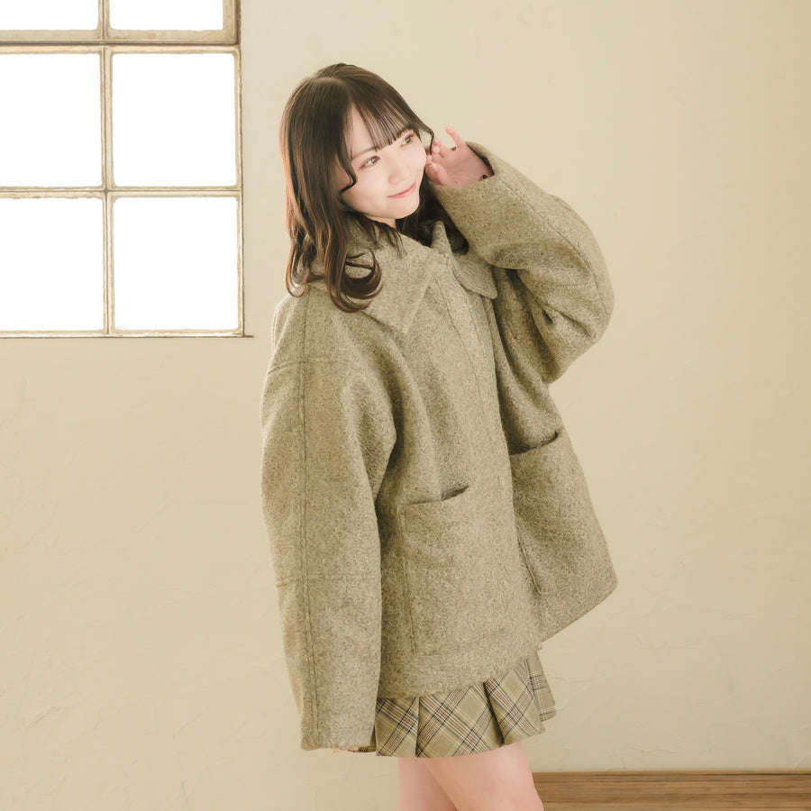 ビックカラーシャギージャケット