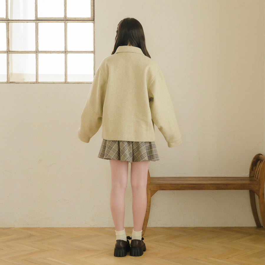 プードルファーカラージャケット