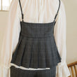 Load image into Gallery viewer, チェックプリーツキャミソール
