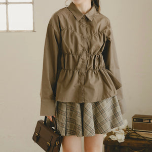 ブロードシャーリングシャツ