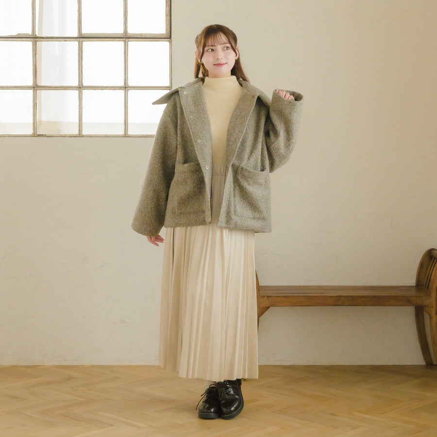 ビックカラーシャギージャケット