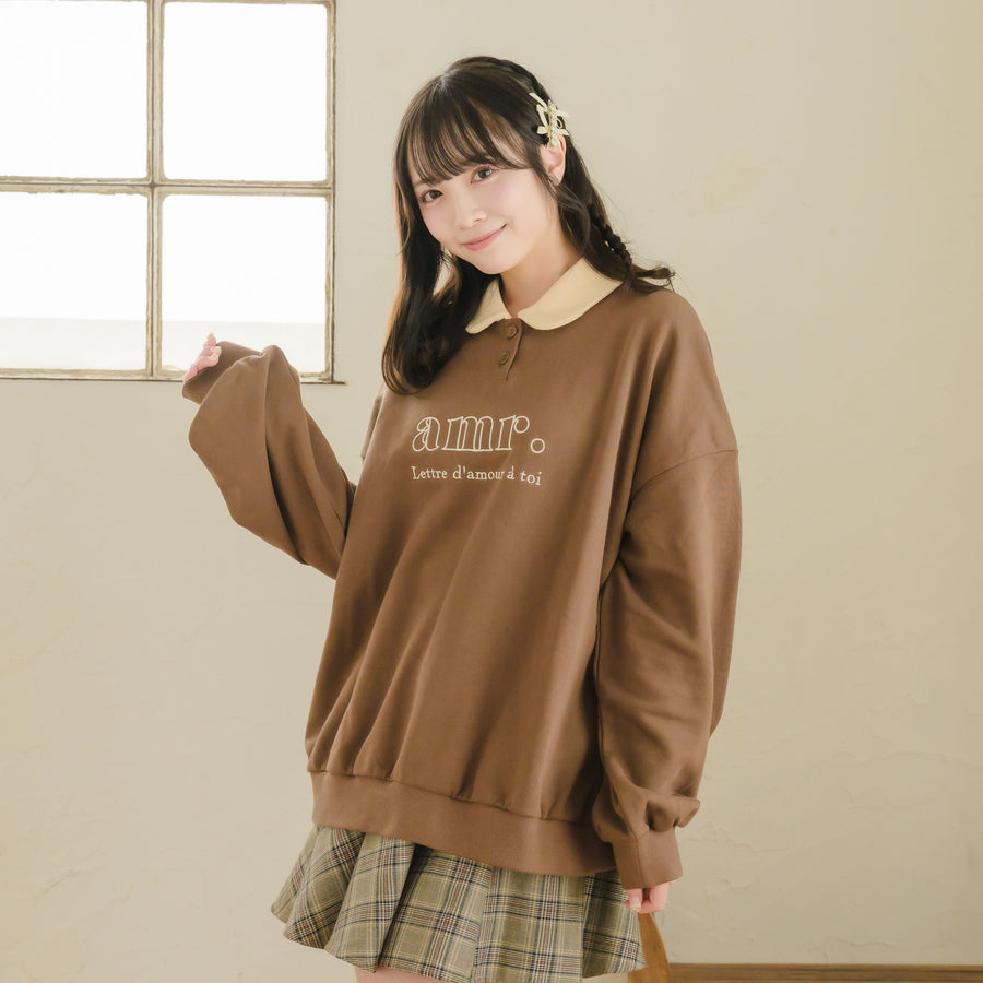 まるえりロゴスウェット