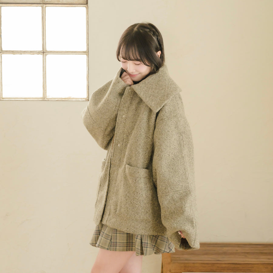 ビックカラーシャギージャケット