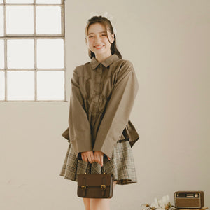 ブロードシャーリングシャツ