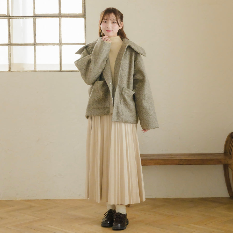 ビックカラーシャギージャケット