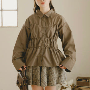 ブロードシャーリングシャツ