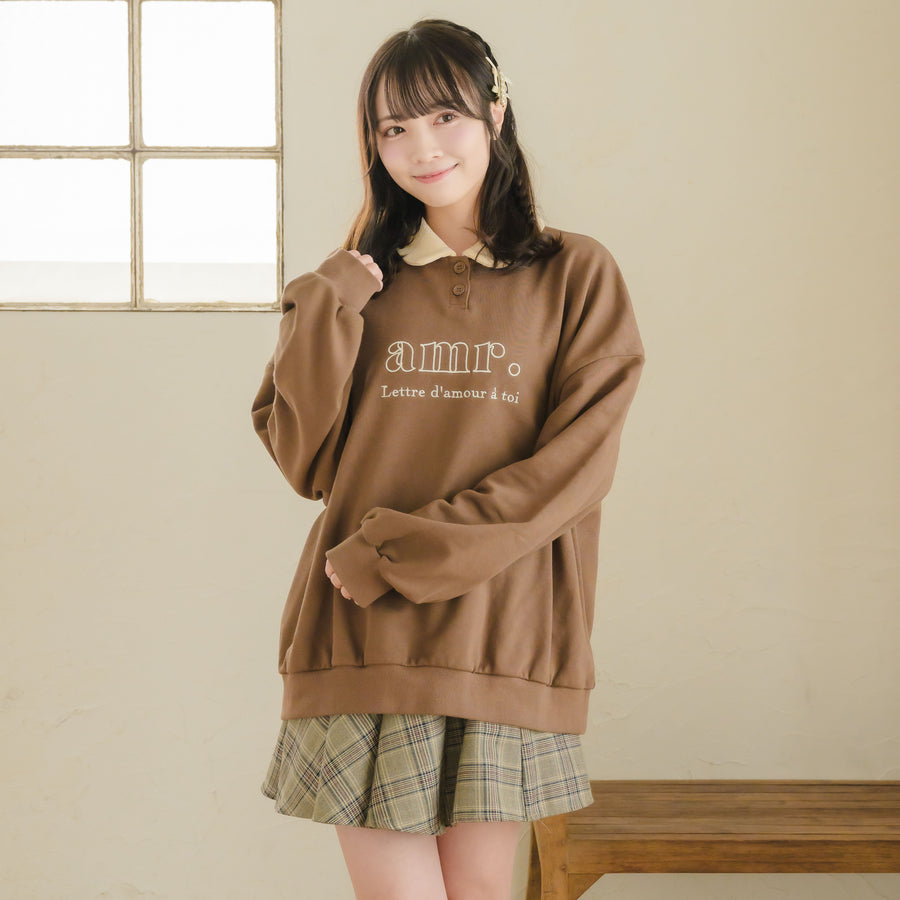 まるえりロゴスウェット