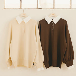 ドッキングシャツニット