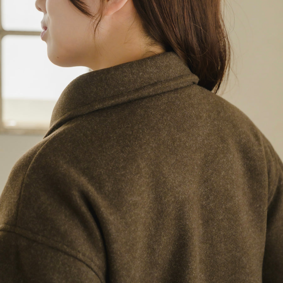 プードルファーカラージャケット