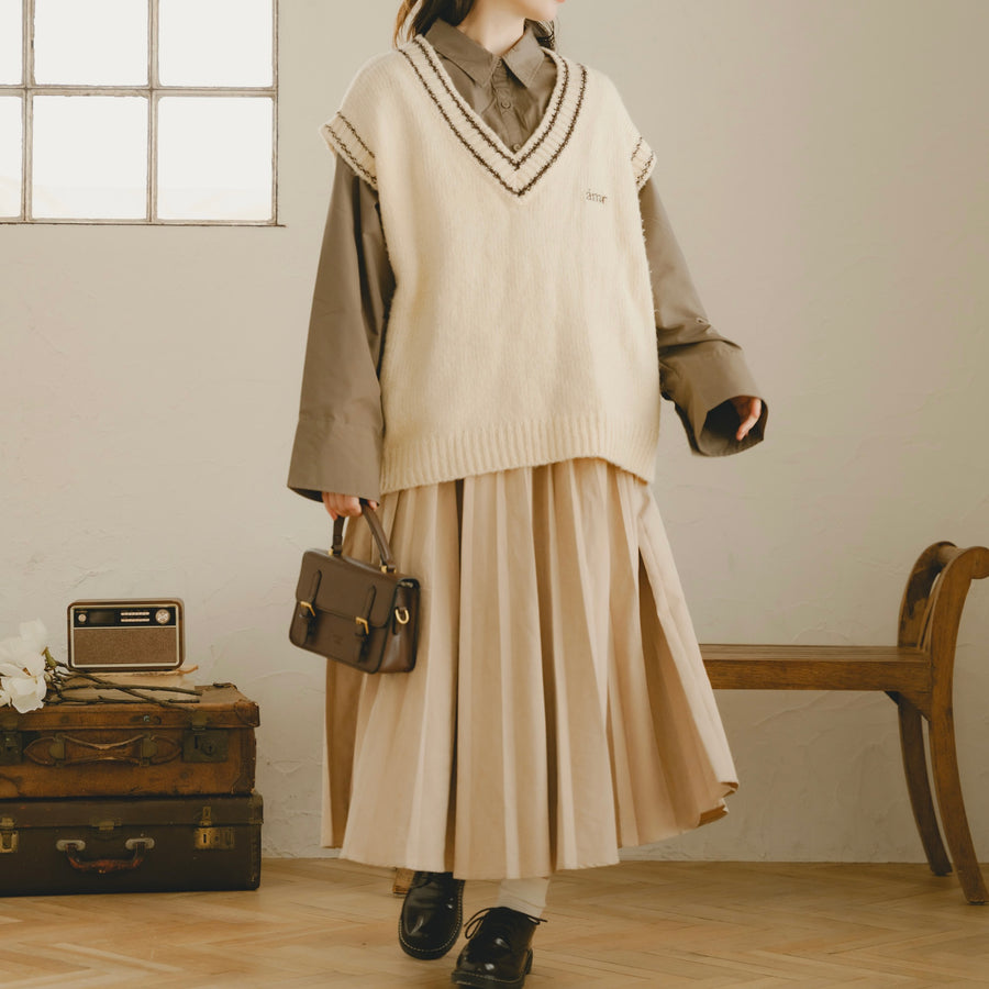 ブロードシャーリングシャツ