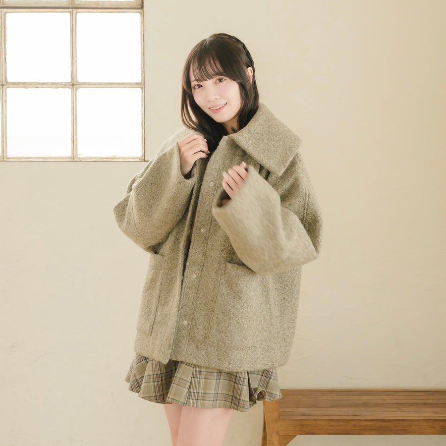 ビックカラーシャギージャケット