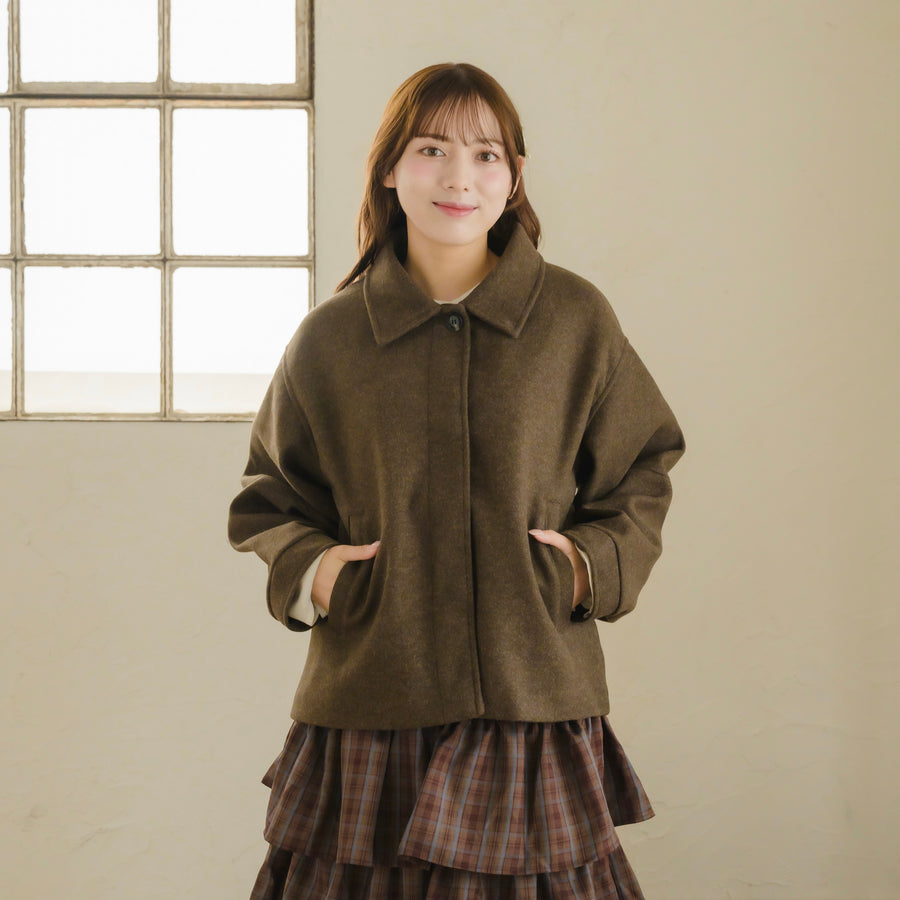 プードルファーカラージャケット