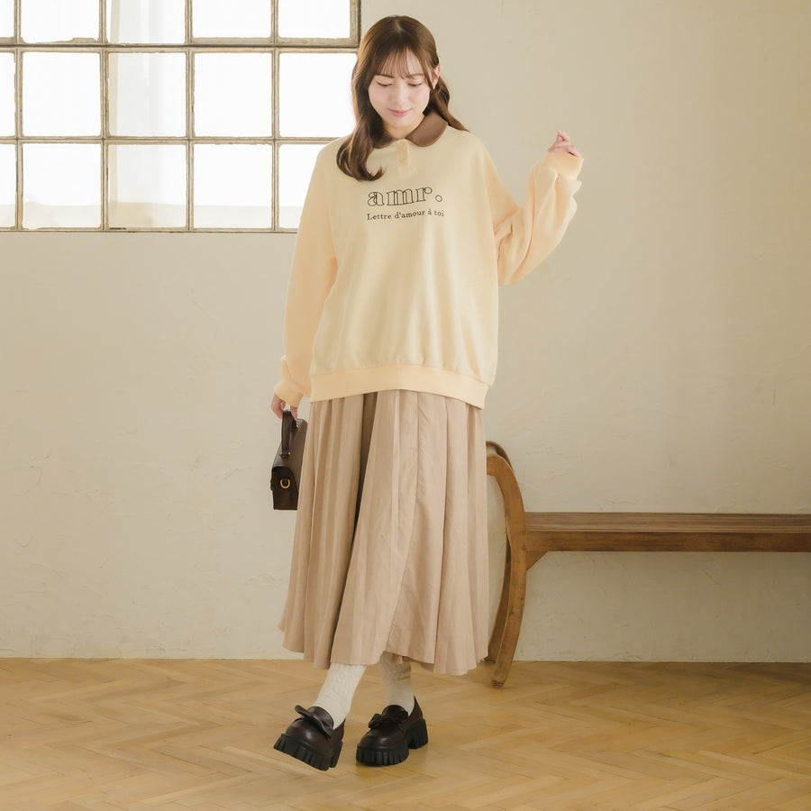 まるえりロゴスウェット