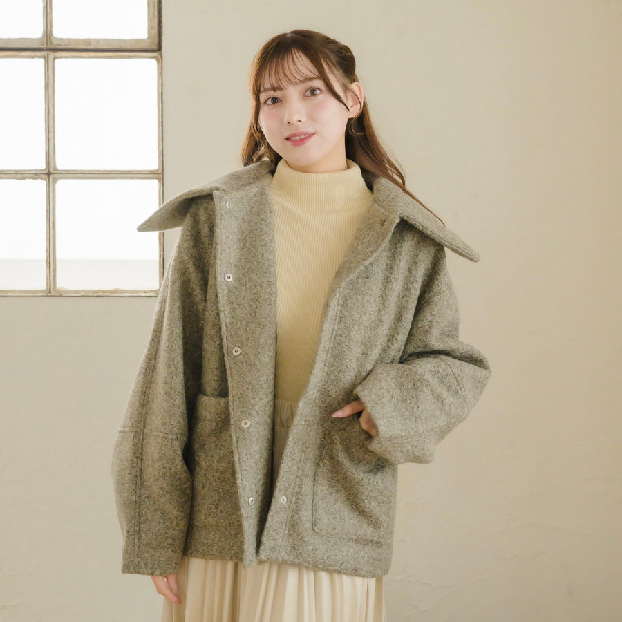 ビックカラーシャギージャケット