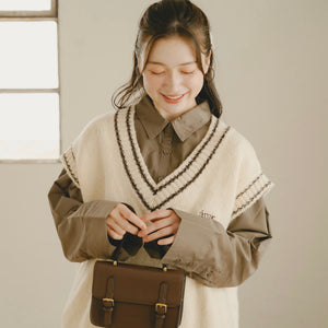 ブロードシャーリングシャツ