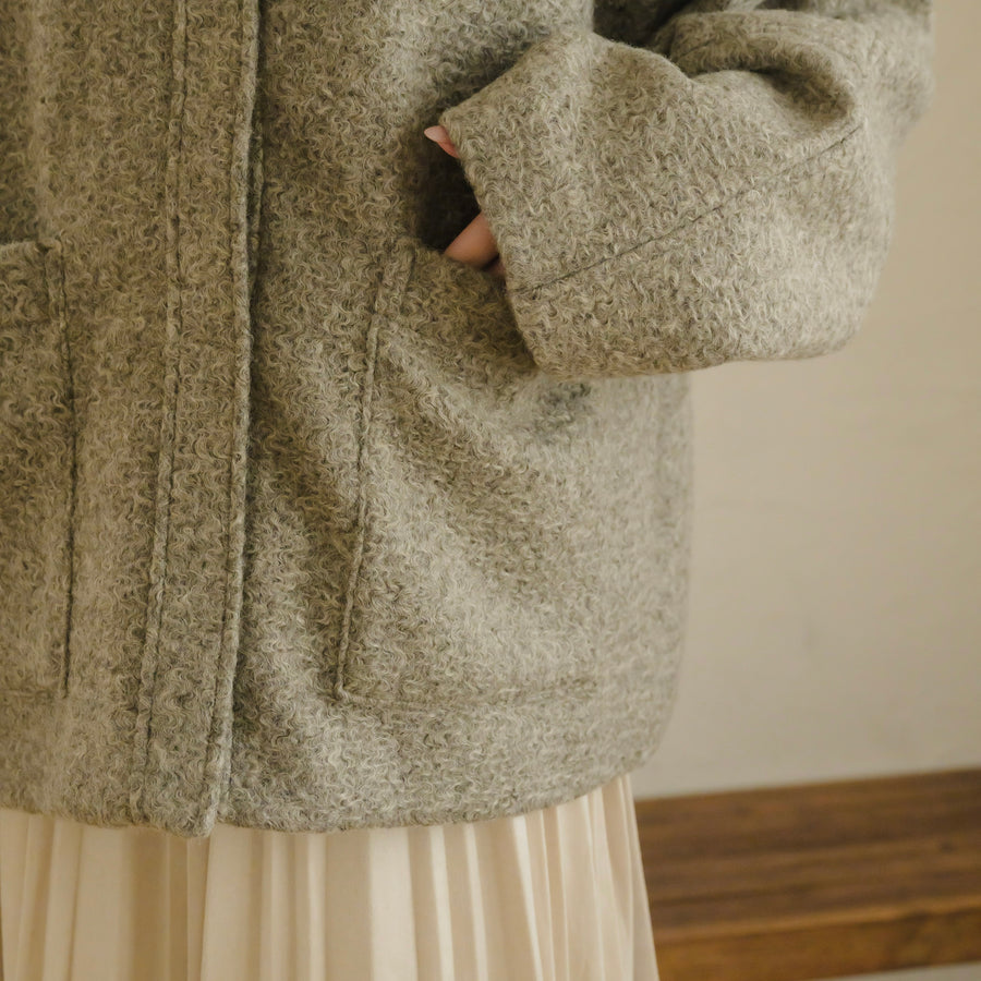 ビックカラーシャギージャケット