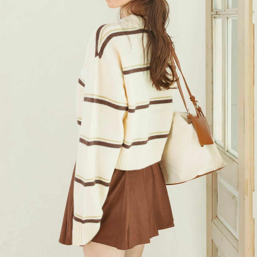 ツートーントートバッグ