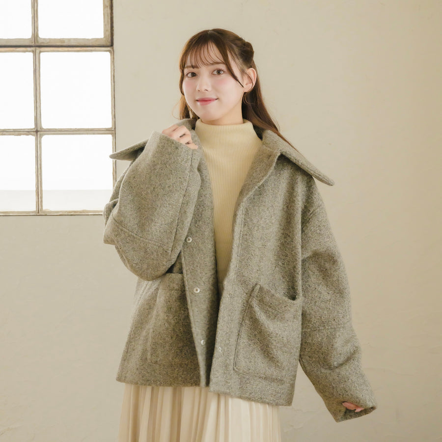 ビックカラーシャギージャケット