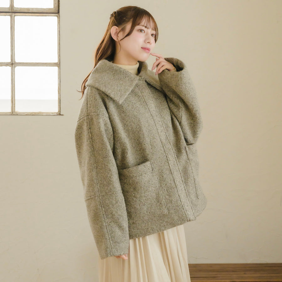 ビックカラーシャギージャケット