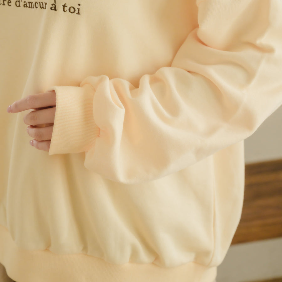 まるえりロゴスウェット