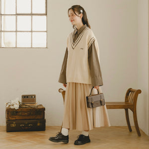 ブロードシャーリングシャツ