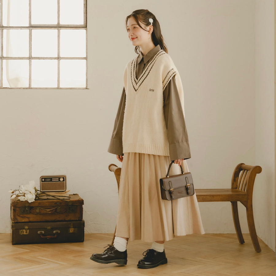 ブロードシャーリングシャツ
