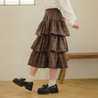 Load image into Gallery viewer, チェックティアードスカート
