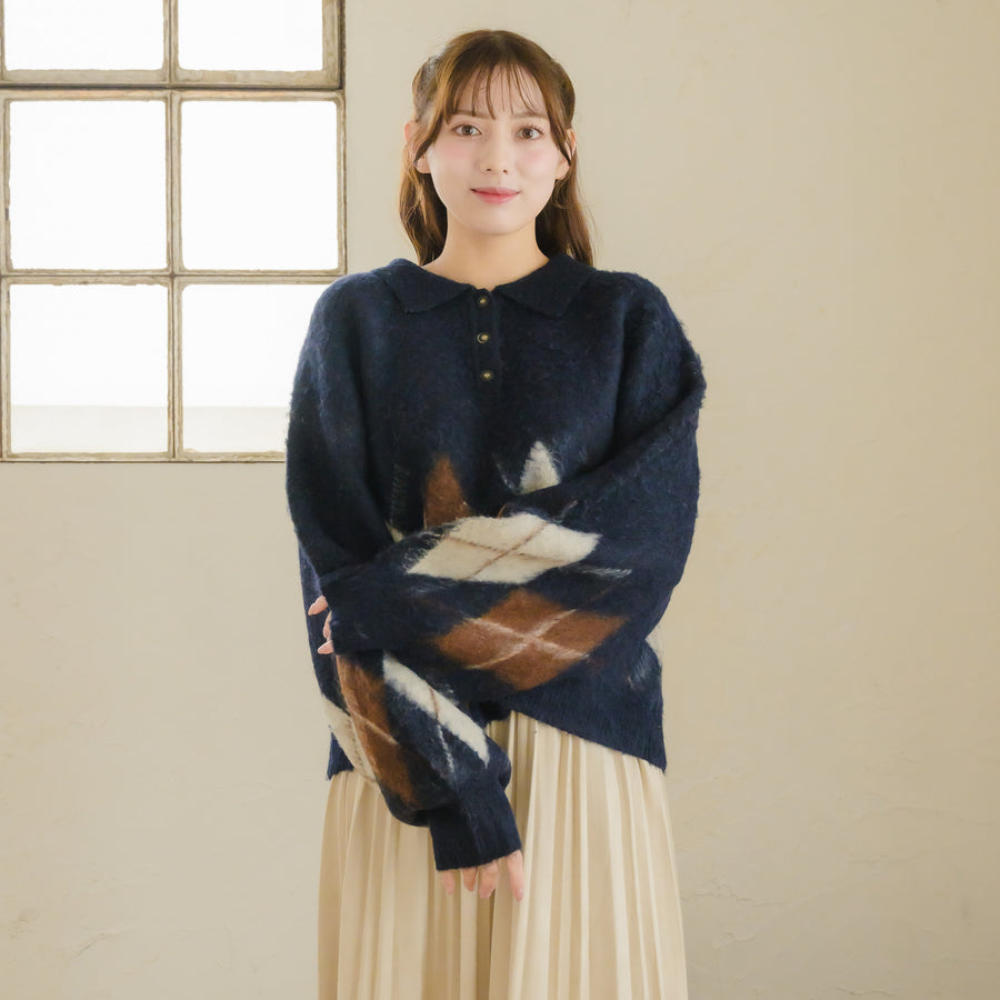 アーガイルポロニット