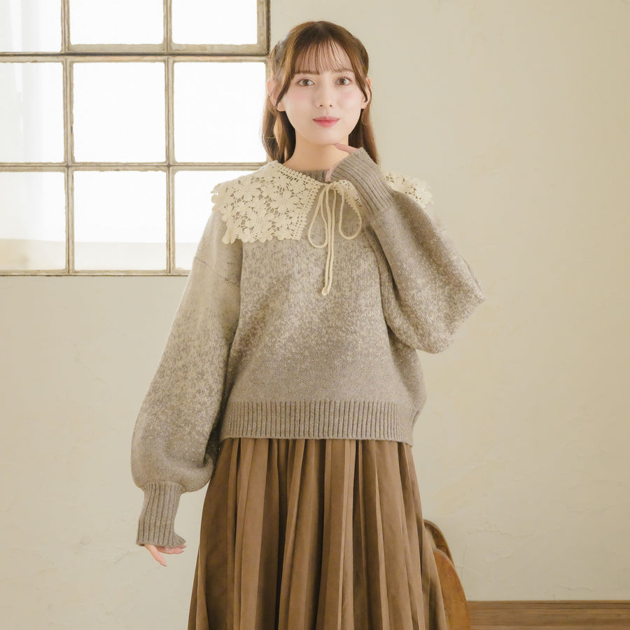 グラデーションラメニット