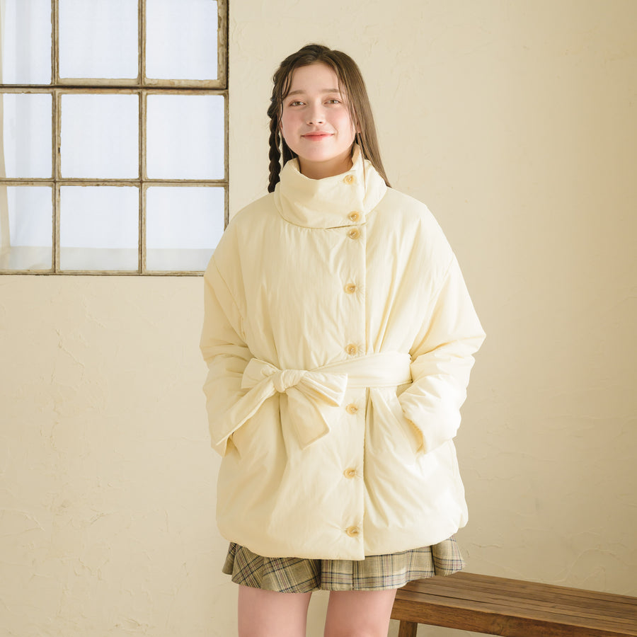 中綿リボンジャケット