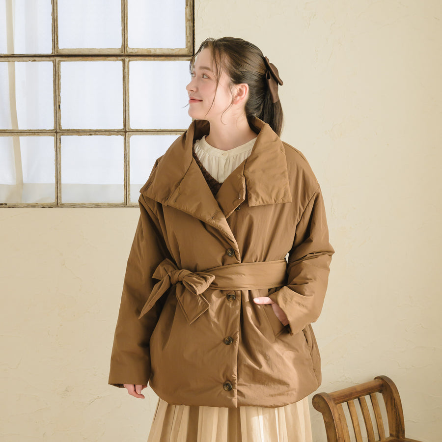 中綿リボンジャケット